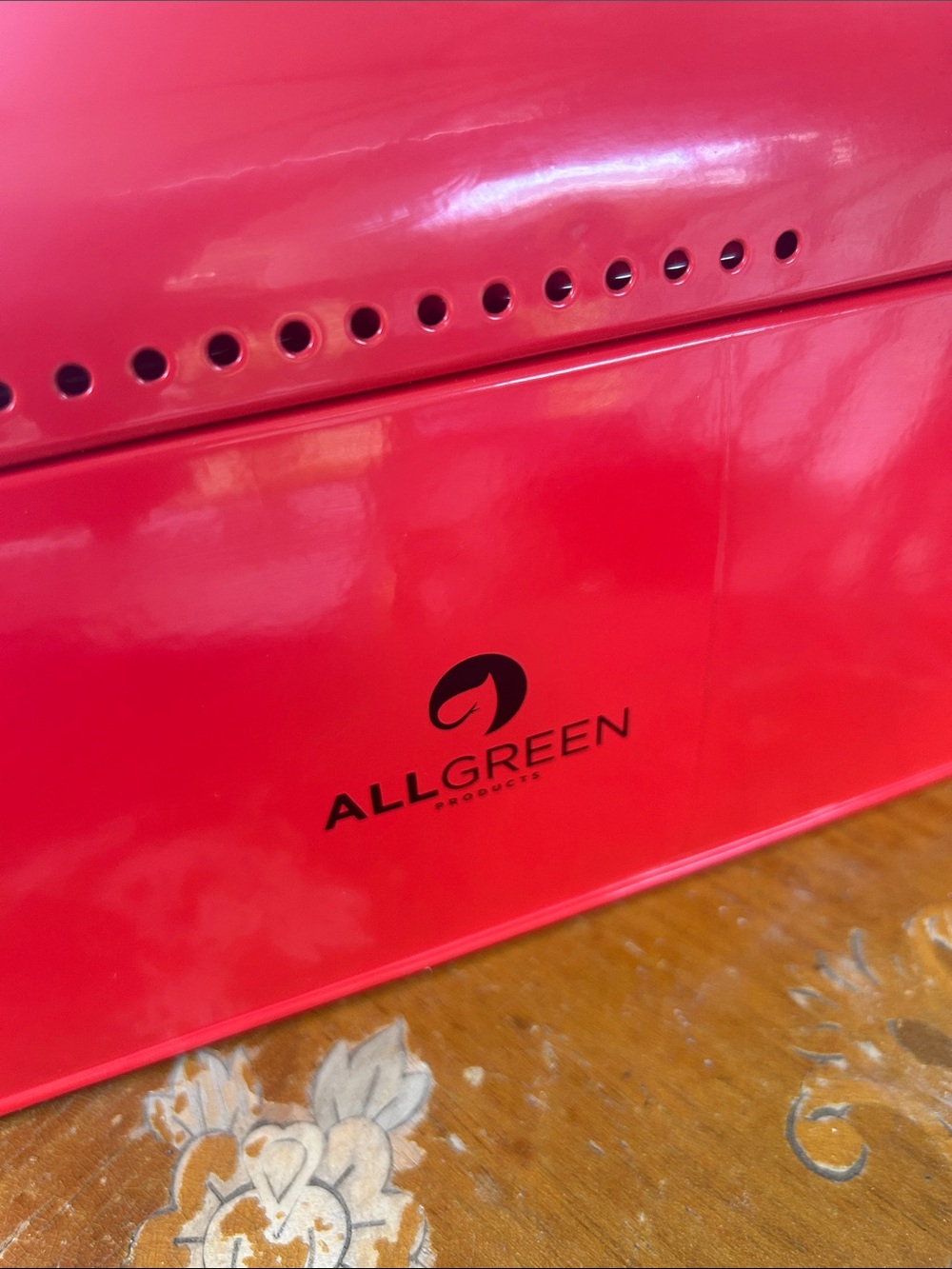 Red Bread Box Storage Container - Picture 4 of 10